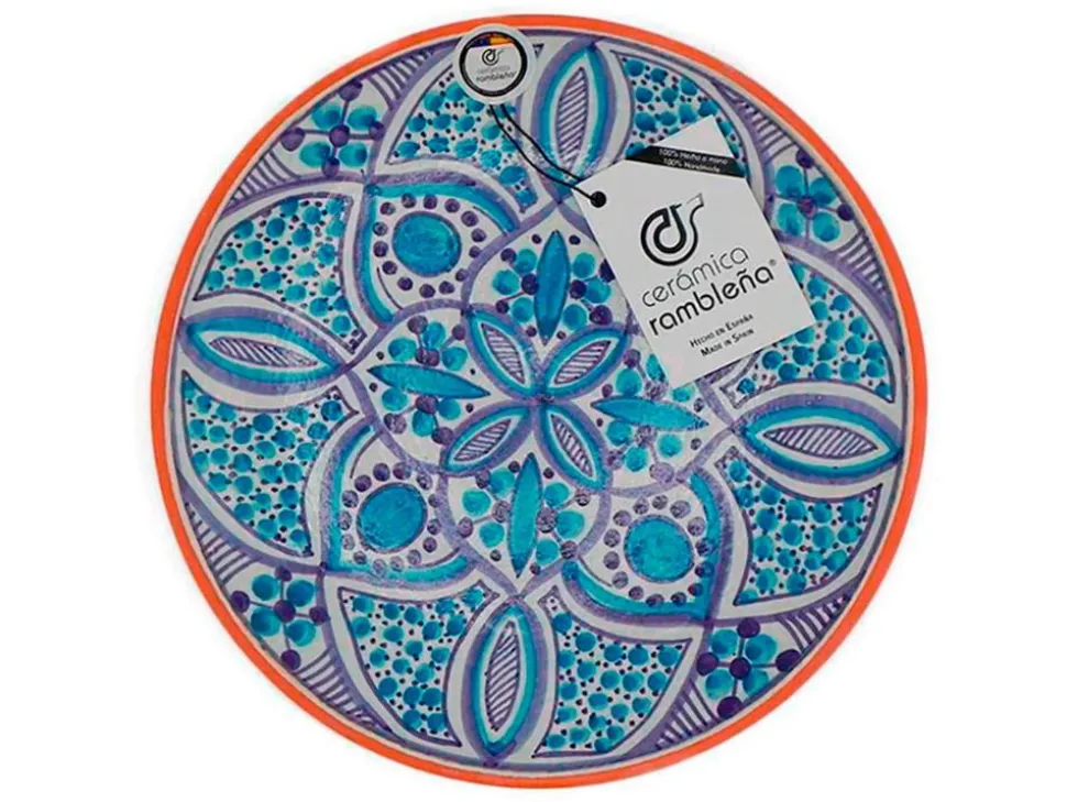 Plato decorativo - 27x27x4.5 cm - Plato pared Modelo 01|M