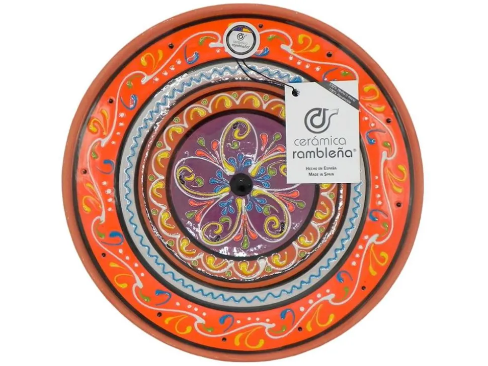 Plato decorativo - 35x35x4.5 cm - Plato pared Modelo 09|L