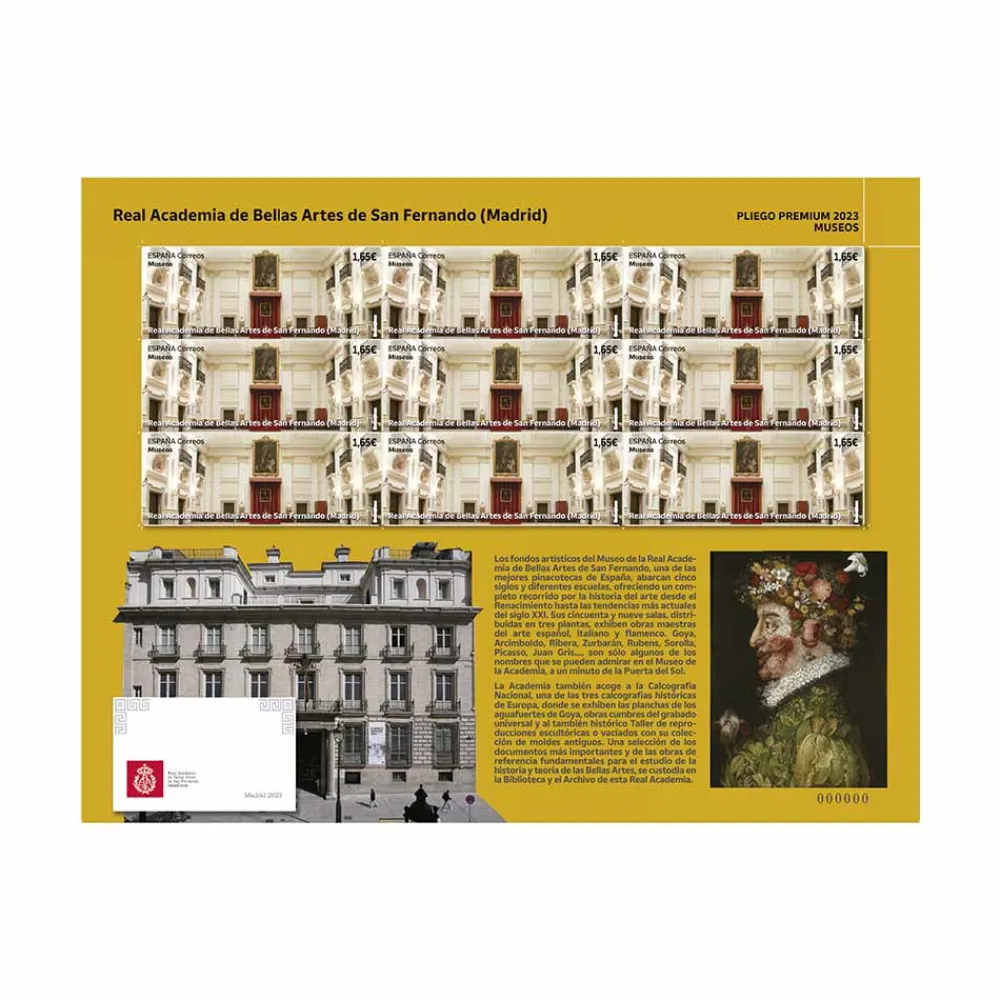 Discount Pliego premium Museos. Real Academia de Bellas Artes de San Fernando. Madrid