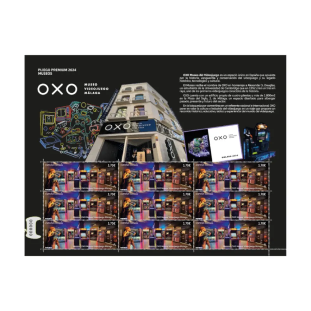 Best Pliego premium OXO Museo Videojuego. Málaga | Serie Museos