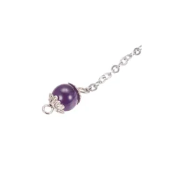 Péndulo con minerales en bruto 20,7 cm