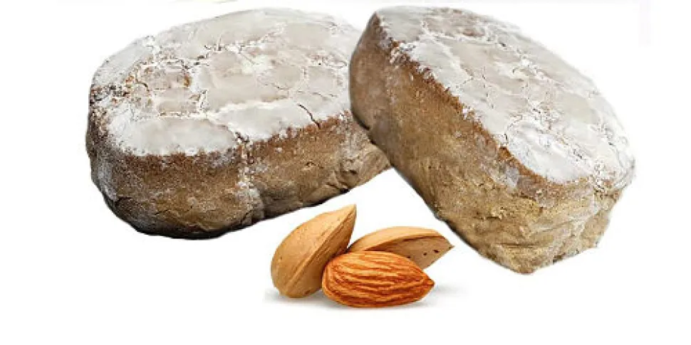 Polvorón de almendra papel seda, bolsa de 5 Kg