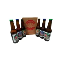 2 Primeta - Pilsen + 2 Pa´Llegra - Amber Ale + 2 Raíces - Nitro IPA en Botellas de 33 cl