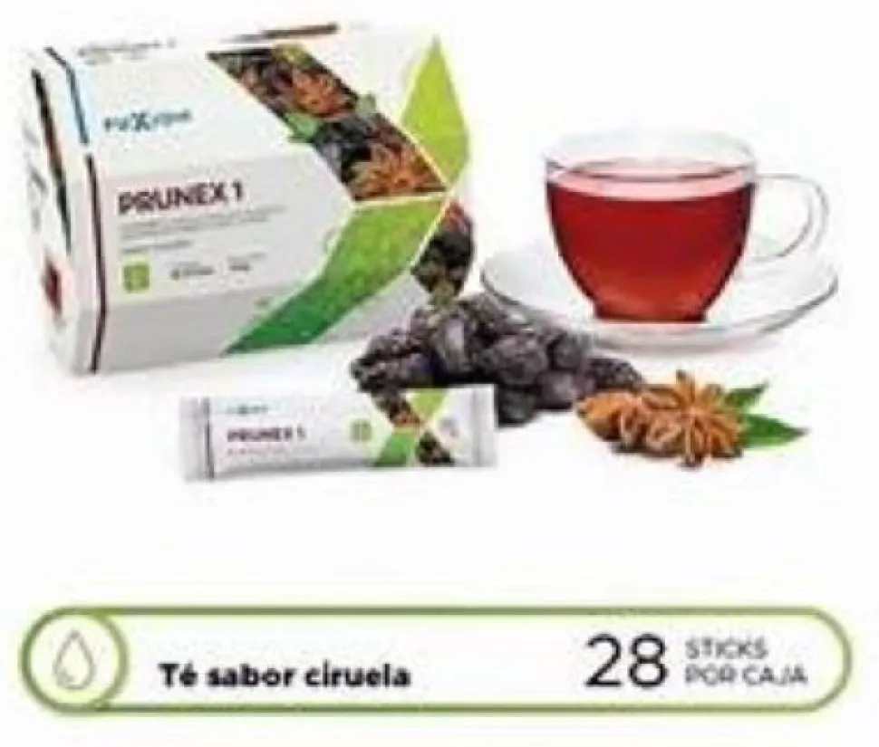 Prunex 1 - Té herbal detox sabor guindón