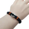Sale PCMaes Pulsera Azul Cuerda Náutica biothane con grillete