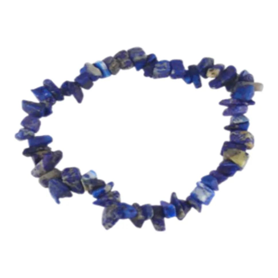 Pulsera Chip elástica Lapislázuli