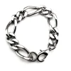Pulsera De Acero Chico Eslabon 2 + 1