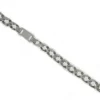 Sale Pulsera De Acero Eslabones Mate Y Brillo