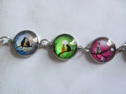 Clearance Che Carino Art Pulsera de acero inoxidable ''Gatos''