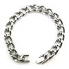 Discount Pulsera De Eslabones Barbados En Acero Inoxidable