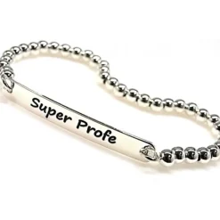 Outlet Pulsera De Plata Bolas Super Profe