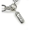 Pulsera De Plata Mamá Con Fetiches Colgantes