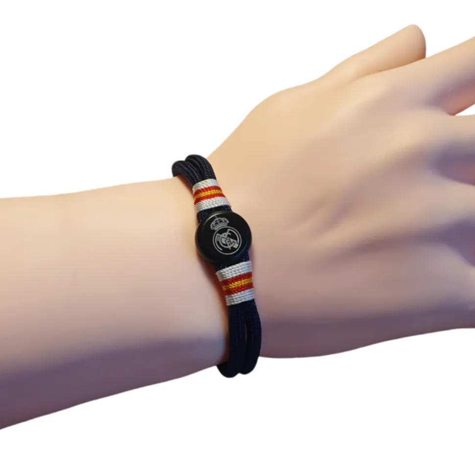 Pulsera equipo fútbol Real Madrid para hombre