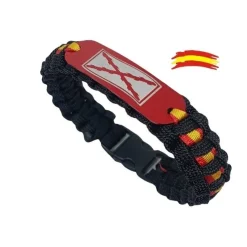 Pulsera España. Bandera Cruz de Borgoña