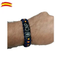 Pulsera España. Cuerpo Nacional de Policía, escudo metopa