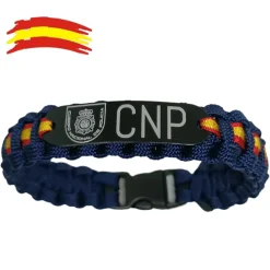 Pulsera España. Cuerpo Nacional de Policía, escudo metopa