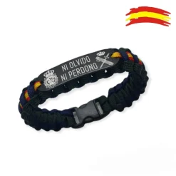 Pulsera España. Escudos G. Civil y del CNP - Ni Olvido ni Perdono