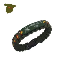 Pulsera España, escudo y texto Legión - Para hombre y Mujer