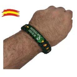 Best PCMaes Pulsera España Guardia Civil con escudo. Ni Olvido ni Perdono