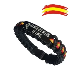 PCMaes Pulsera España Guardia Civil con escudo. La Muerte no es el Final