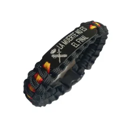 PCMaes Pulsera España Guardia Civil con escudo. La Muerte no es el Final