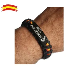 PCMaes Pulsera España Guardia Civil con escudo. La Muerte no es el Final