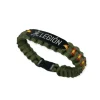 Pulsera España paracord escudo Legión Verde oliva