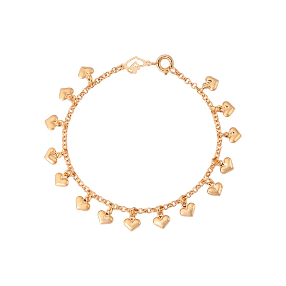 Discount Omar Joyas Rommy Pulsera Infantil Corazones