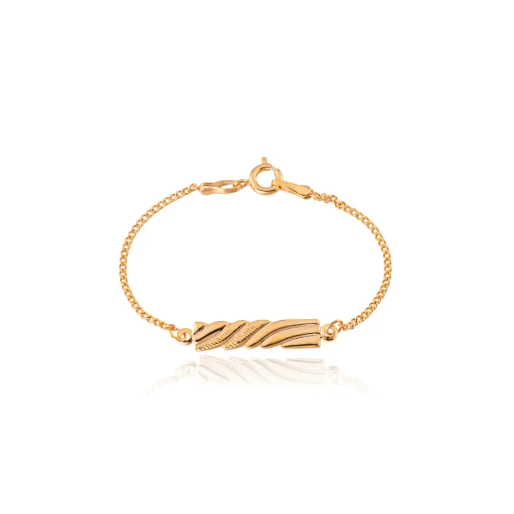 Clearance Omar Joyas Rommy Pulsera infantil esclava labrada
