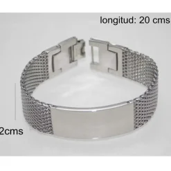 Hot Nassau / Exclusive Pulsera Malla Acero Inoxidable - Ref 5752