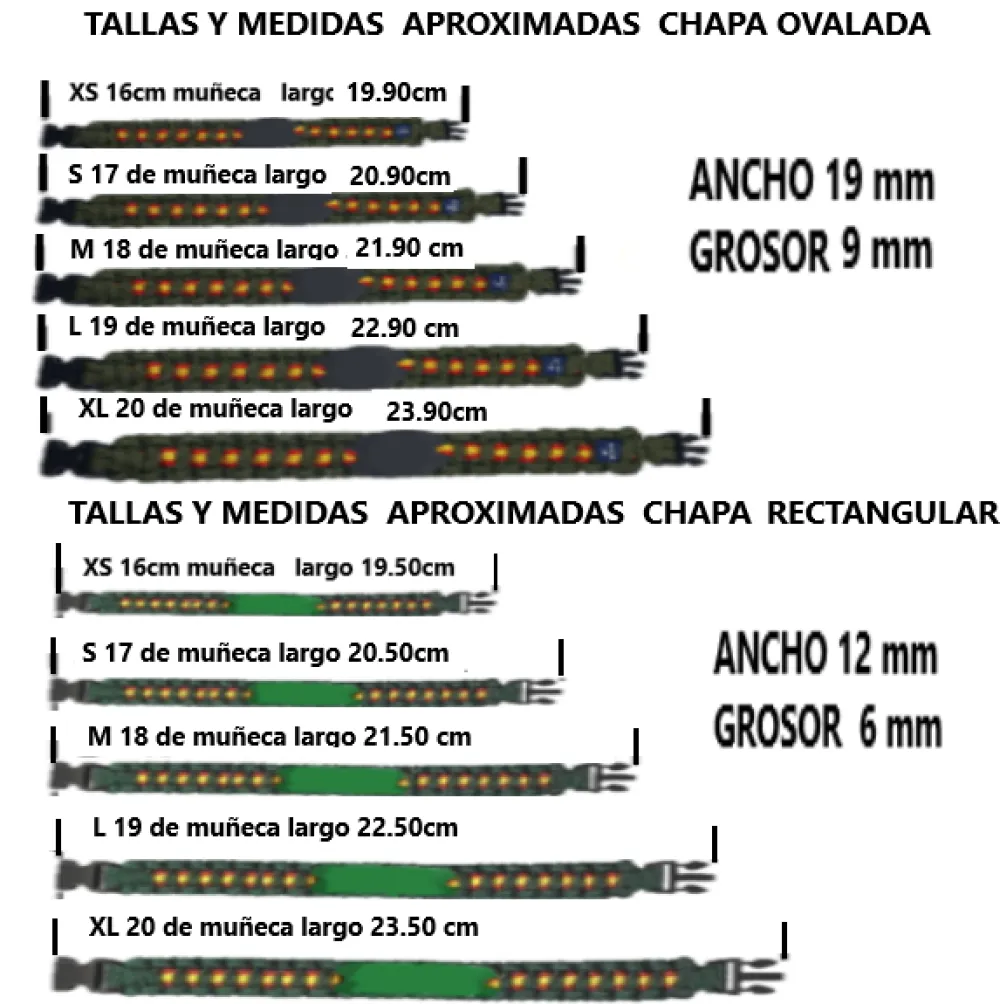 Online PCMaes Pulsera Paracord. Cuerpo Nacional de Policía de España