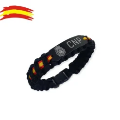 Online PCMaes Pulsera Paracord. Cuerpo Nacional de Policía de España