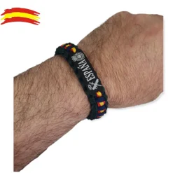 Pulsera Paracord, 2 escudos G. Civil y CNP España