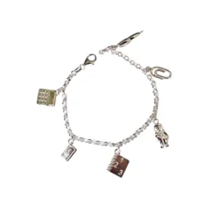Best Dímelo con Plata Pulsera Profesora de plata
