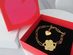 Pulsera reversible de acero '' mamá ''