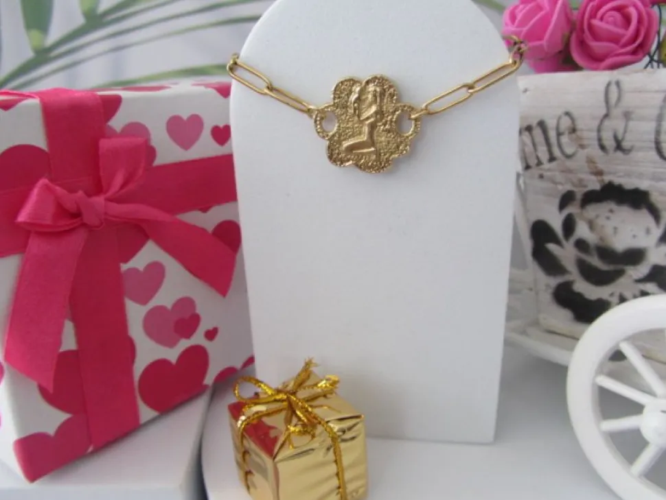 Pulsera reversible de acero '' mamá ''
