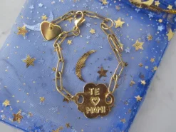 Pulsera reversible de acero '' mamá ''