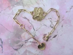 Pulsera reversible de acero '' mamá ''
