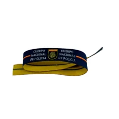 Pulseras 10 unidades cinta bordada ajustable azul del CNP