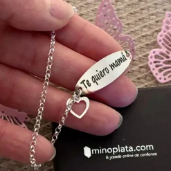 Best Pulsera Te Quiero Mamá De Plata