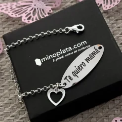 Best Pulsera Te Quiero Mamá De Plata