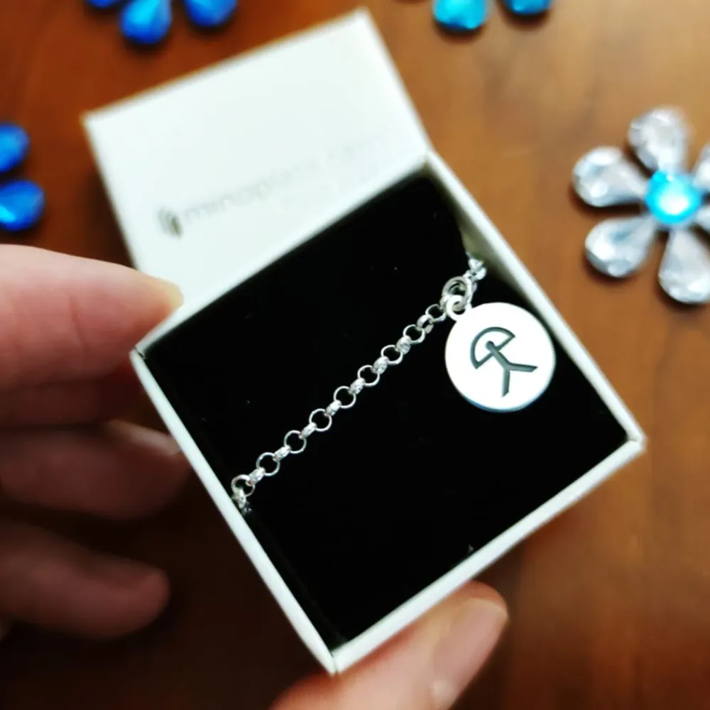 Discount Pulsera Tobillera Indalo De Plata De Ley