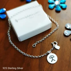 Discount Pulsera Tobillera Indalo De Plata De Ley