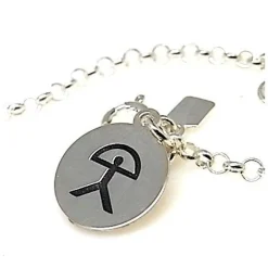 Discount Pulsera Tobillera Indalo De Plata De Ley