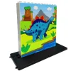 Puzle vertical Estegosaurio - caja de 32 piezas