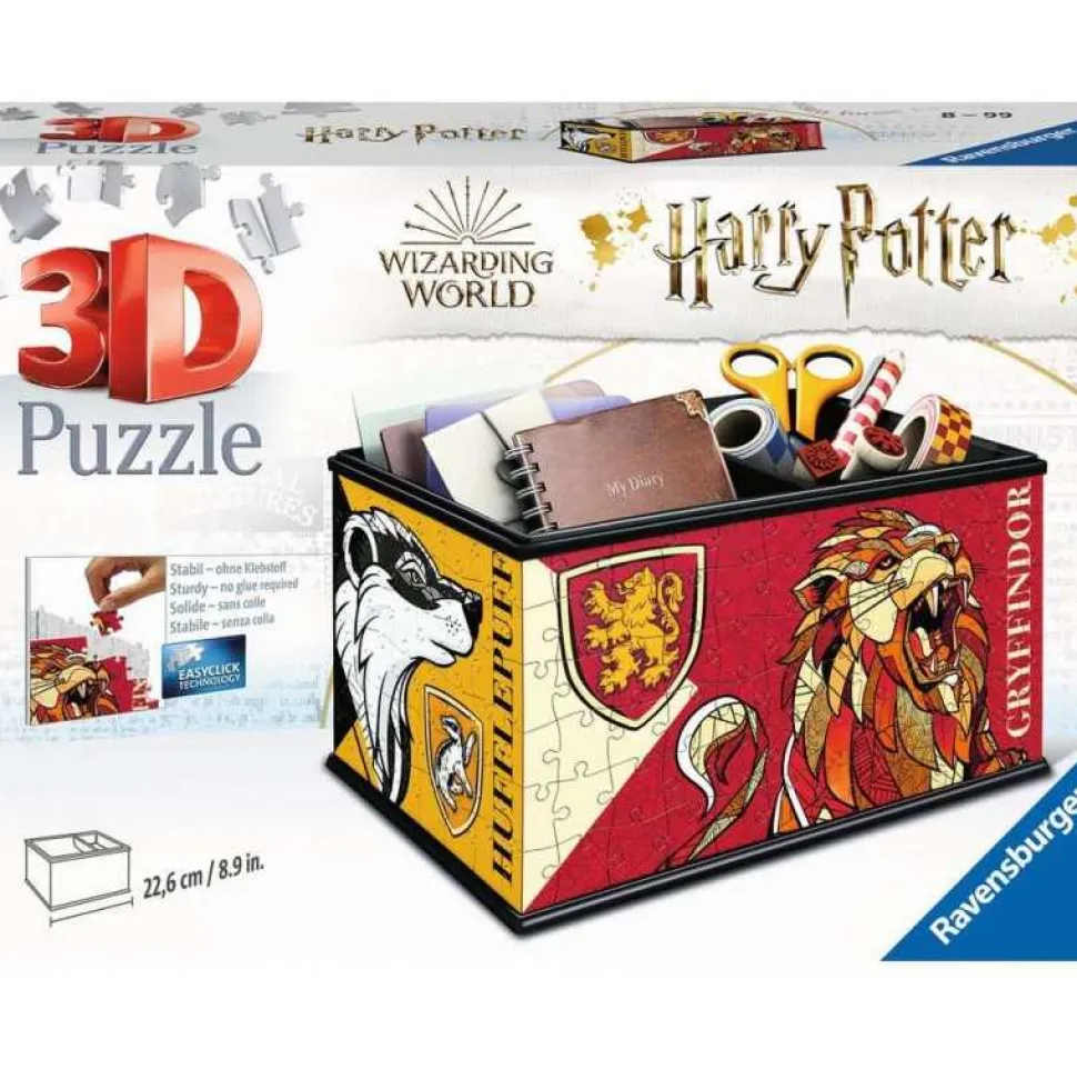 Puzzle 3d caja Almacenamiento de Harry Potter