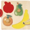 Puzzle de madera frutas