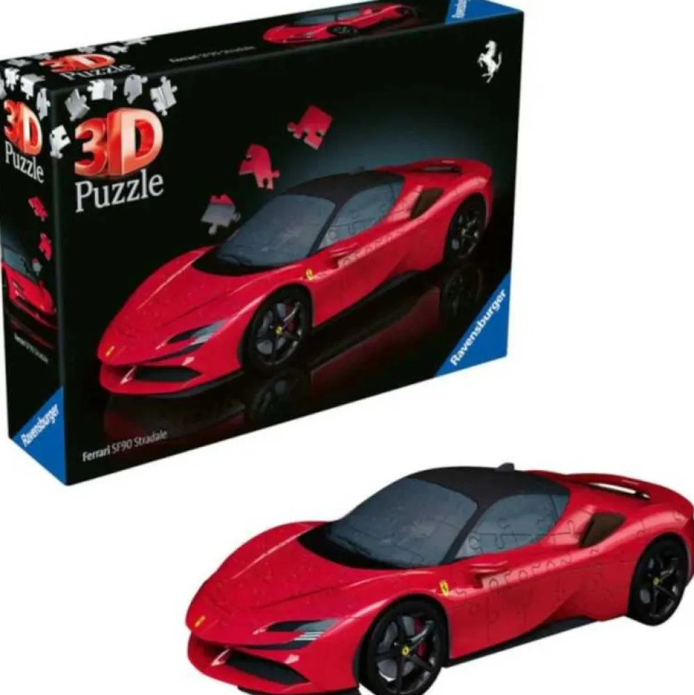 Online Ravensburger Puzzle 3D Ferrari SF90 Stradale Rojo