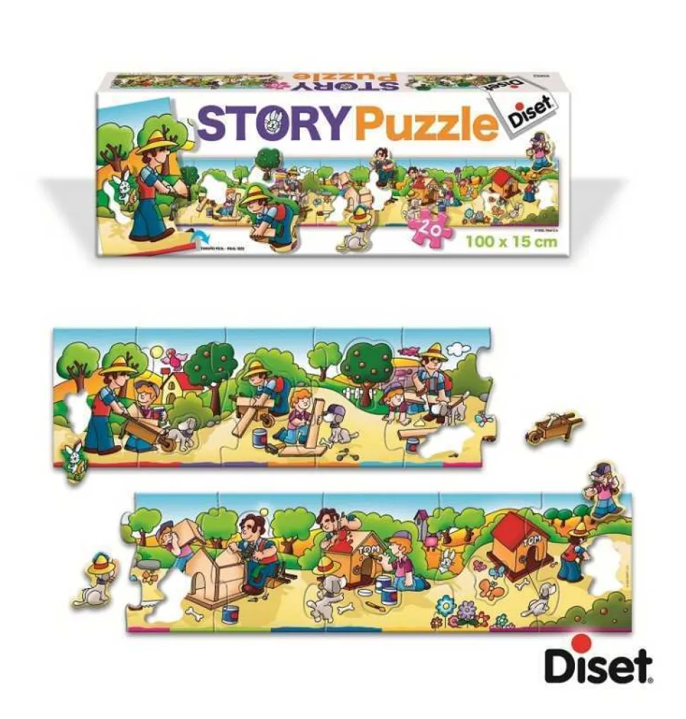Puzzle Infantil Historia Casita Perro