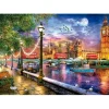 Puzzle 2000 piezas al atardecer en Londres, Reino Unido